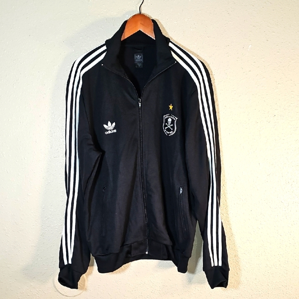 Vintage Adidas Orlando Pirates Track Zip Up Sweater.